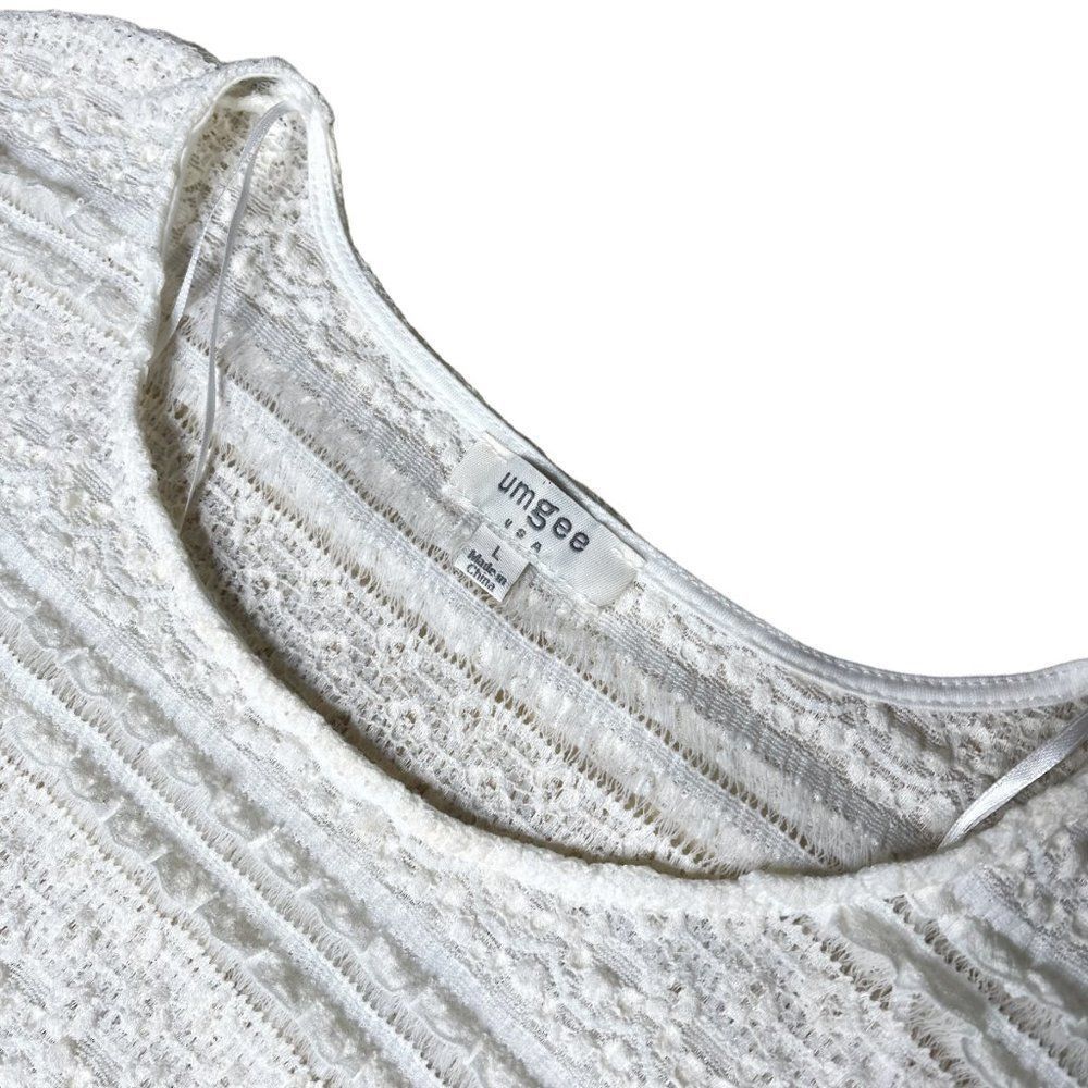 UMGEE Ruffle Sleeve Boho Ruffle Blouse - Picture 5 of 8